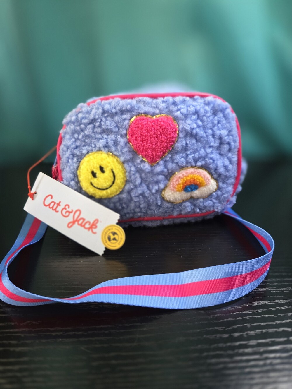 Feel Good Gifts-Cat & Jack Purple Plush Crossbody